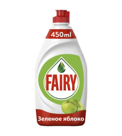 Средство для мытья посуды FAIRY Зеленое Яблоко, 450мл