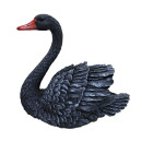 Фигура садовая лебедь средний (чёрный),38х41 см сф-1187 (сф-1187) 