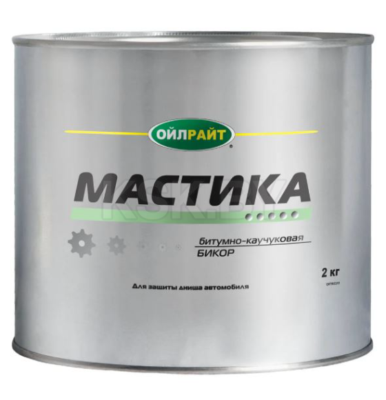 Мастика БИКОР OILRIGHT а/к 2кг жест.банка (8032) 