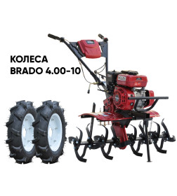 Культиватор BRADO GM-700 + колеса BRADO 4х10 (комплект)