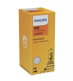 Автолампа 12V H9 65W PGJ19-5 Philips 12361C1