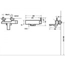 Смеситель для ванны Bravat Arc F66061K-01A (F66061K-01A-ENG) 