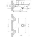 Смеситель для ванны Haiba HB60176, хром (HB60176) 