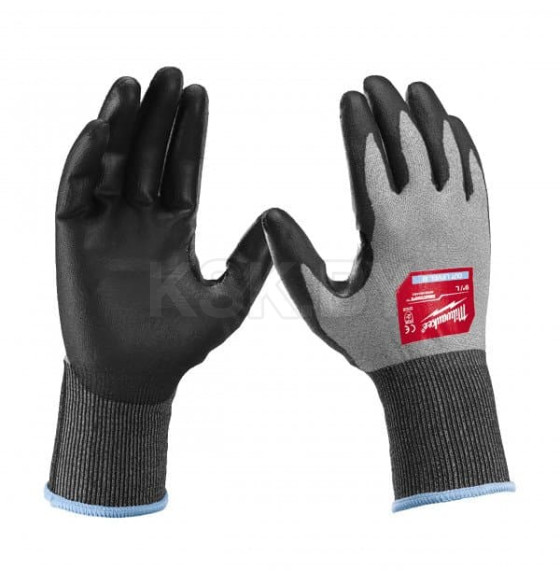 Перчатки защитные 10/XL Hi-Dex 2/B Milwaukee 4932480494 (4932480494) 