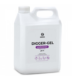 Средство для прочистки канализационных труб GraSS "DIGGER-GEL", 5,3кг