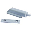 Амортизатор с креплением прямым, серый, AKS (13326) 