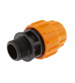 Муфта комбинированная для шланга РР 32 мм х 1" П Джилекс