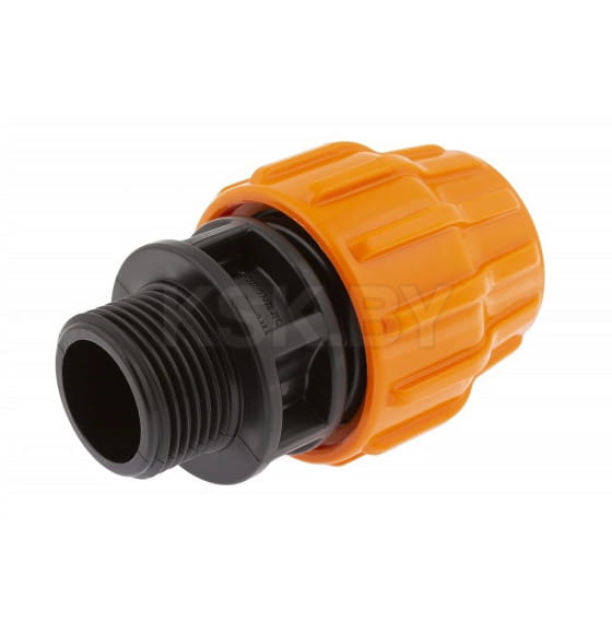 Муфта комбинированная для шланга РР 32 мм х 1" П Джилекс
