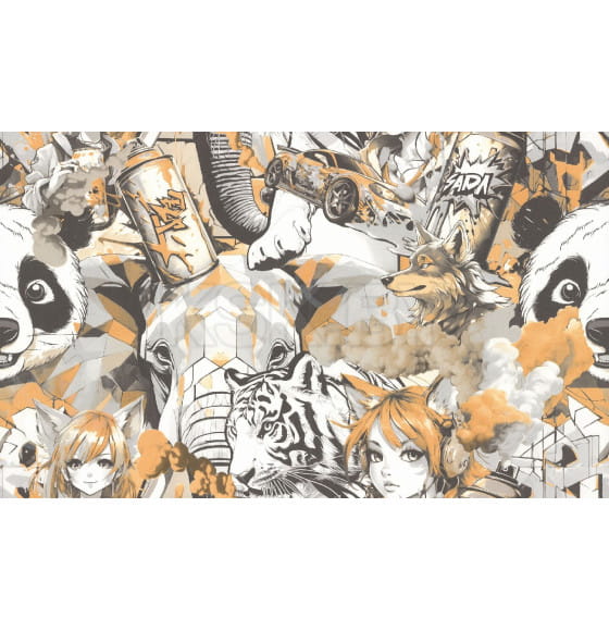 Обои HomeColor Anime HC72283-49 (HC72283-49) 