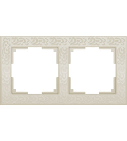 Рамка 2-я (слоновая кость) Werkel WL05-Frame-02-ivory/W0022303