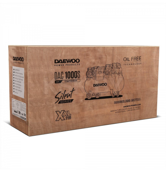 Компрессор безмасляный DAEWOO DAC 1000S (DAC 1000S) 