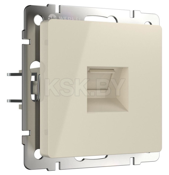 Розетка Ethernet RJ-45 (слоновая кость) Werkel W1181003/WL03-RJ-45-ivory (W1181003) 