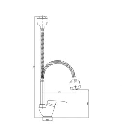 Смеситель для кухни Gross Aqua Base, 3205258C-B015