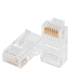 Разъем RJ-45 для кабеля CAT 6e 8P8C в блистере (100шт) Юпитер