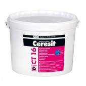 Грунтующая краска Ceresit CT-16 белая, 10л (15кг)