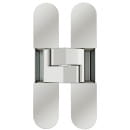 Петля AGB Eclipse 3.0 с накладками,матовый хром