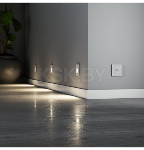 Датчик движения 500 Вт, двухпроводный (белый) Werkel W1155101 (W1155101) 