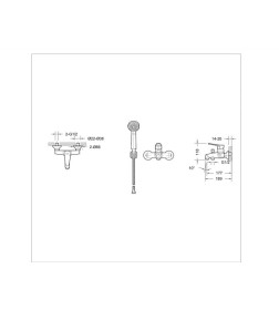 Смеситель для ванны Bravat Emeralda F6135147CP-B