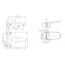 Смеситель для ванны Bravat Pure F6105161C-01 (F6105161C-01) 