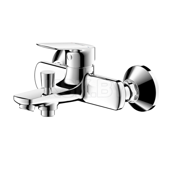 Смеситель для ванны короткий излив Bravat Rhein F6429564CP-01-ENG (F6429564CP-01-ENG) 