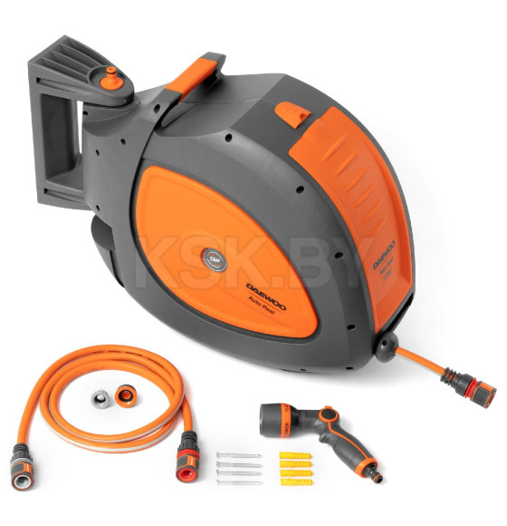 Катушка автоматическая со шлангом Auto Reel x35 и набором для полива DAEWOO DWR 3060 (DWR 3060) 