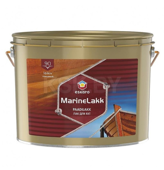 Лак яхтный ESKARO Marine lakk 90  глянцевый,  2,4 л, Эстония