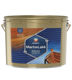 Лак яхтный ESKARO Marine lakk 40 полуматовый, 2,4л