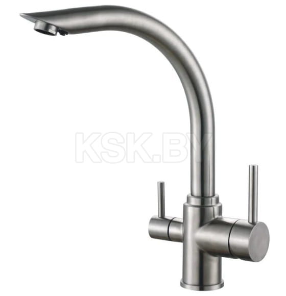 Смеситель для кухни Haiba HB70304, сталь (HB70304) 