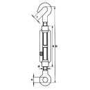 Талреп (крюк-кольцо) HR 6, DIN1480 STARFIX (SMP-77783-1) 