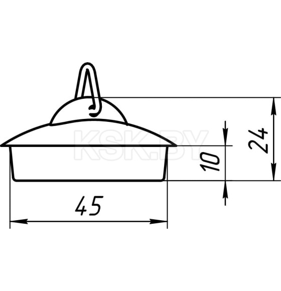 Пробка для сифона (М300) (М300) 