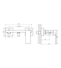 Смеситель с гигиенической лейкой Haiba HB5517-5