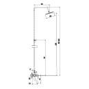 Душевая система Haiba HB24801-2, сталь (HB24801-2) 