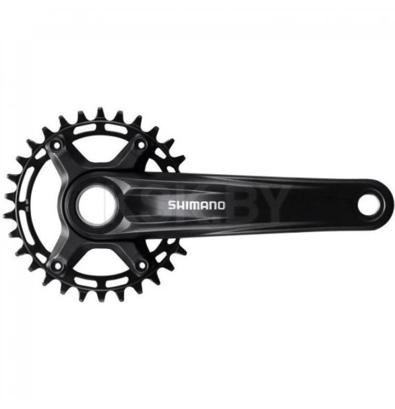 Система Shimano, MT510-1, 12 скоростей, 170 мм, интегрированный вал, 34T без каретки, для CL:52 мм, черный, EFCMT5101CXA4L (8512) 