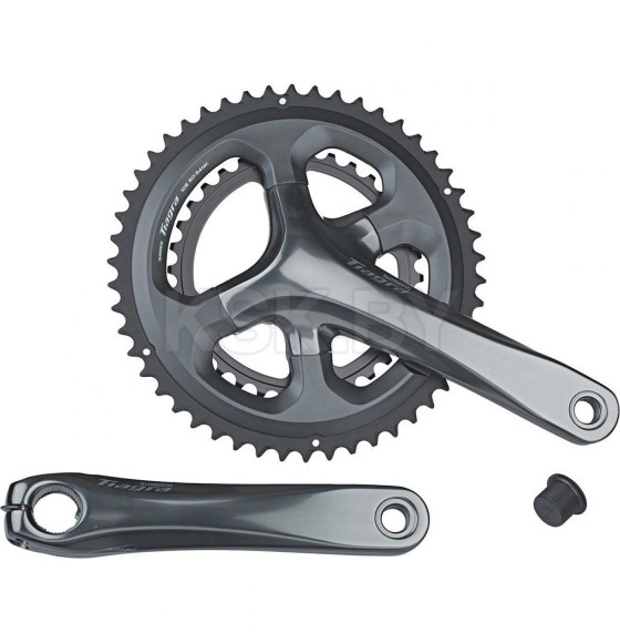 Система Shimano Tiagra, 4700, 172,5 мм, 52/36T без каретки, для 10 скоростей (8122) 