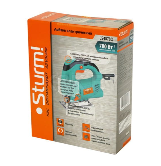 Пила лобзиковая электрическая Sturm! JS4078Q (JS4078Q) 