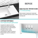 Мойка из искусственного камня Berge BR-5850 (белый) (5850) 