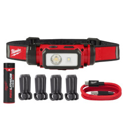 Фонарь налобный аккумуляторный Milwaukee L4 HL2-301