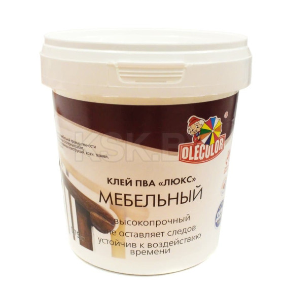 Клей ПВА Olecolor Люкс мебельный,  2,3 кг (4300001973) 