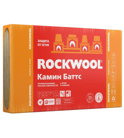 Утеплитель отражающий Rockwool Камин Баттс 30х600х1000 мм (0.6м2)