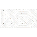 Настенная плитка Sweet белый рельеф 29,8x59,8x8,5 (17569)