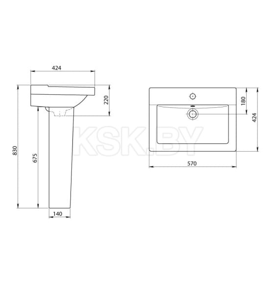 Умывальник Santeri Орион