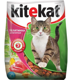 Корм для животных Kitekat Телятинка аппетитная  350 г