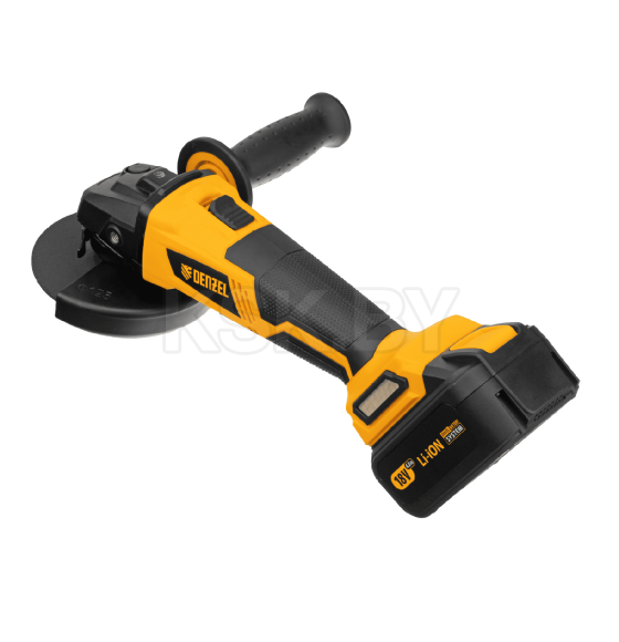 Углошлифмашина аккумуляторная Denzel BLG-IB-18-125-4 (27005) 
