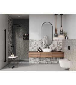 Плитка  Gracia Terrazzo grey wall 01 250х600 (1-й сорт)