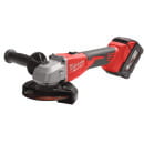 Углошлифмашина аккумуляторная Milwaukee M18 BLSAG125X-402X (4933492644) 