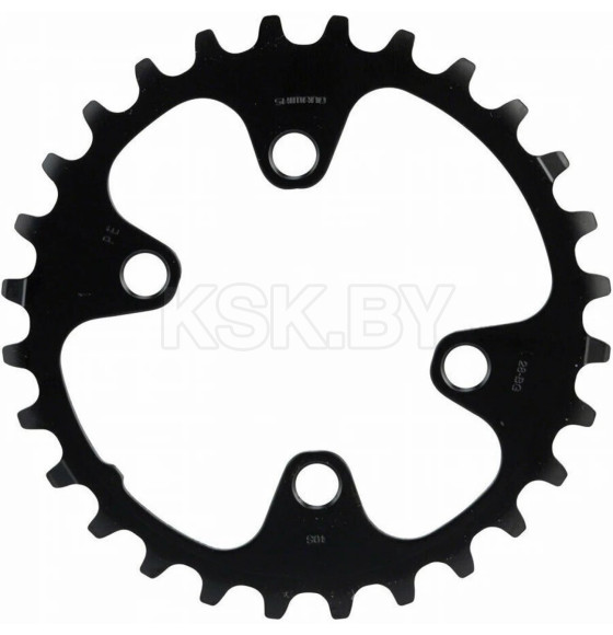 Звезда передняя Shimano Deore, для M6000-2/B2, 26T-BF (8764) 