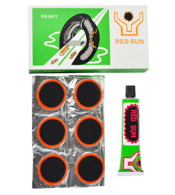 Ремкомплект (велоаптечка) для велосипедной камеры RED SUN RS3601