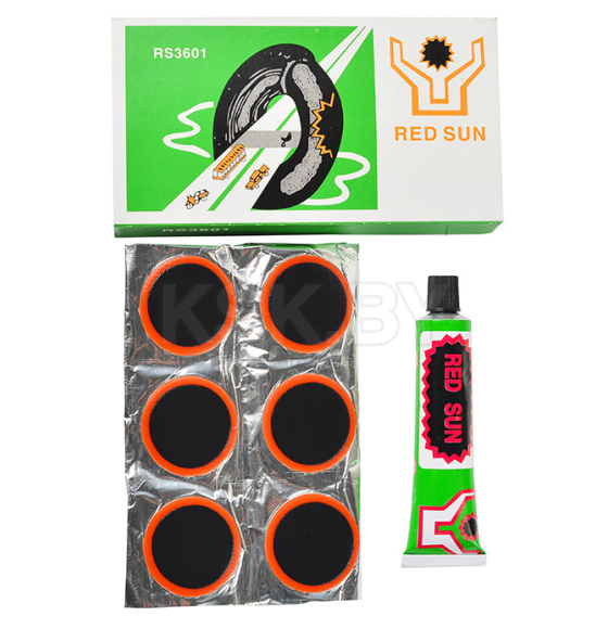 Ремкомплект (велоаптечка) для велосипедной камеры RED SUN RS3601 (RS3601) 