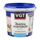 Краска водно-дисперсионная VGT ВД-АК-1179 универсальная матовая база А супербелая, 3,0 кг
