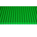 Поликарбонат сотовый  8мм "Скарб" Зеленый 2,1х6м пл. 1,0 кг/м.кв